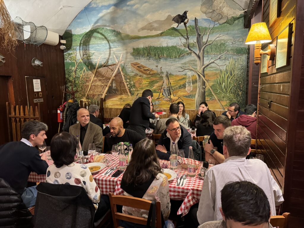 Vacsora egy tradicionális étteremben