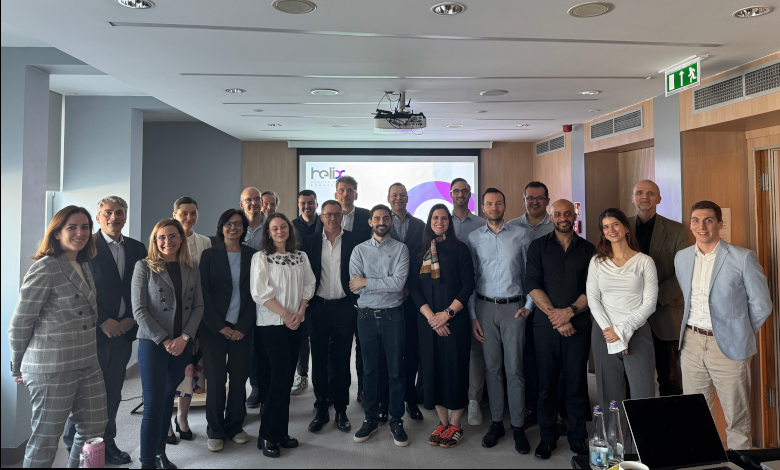 Group photo at a conference